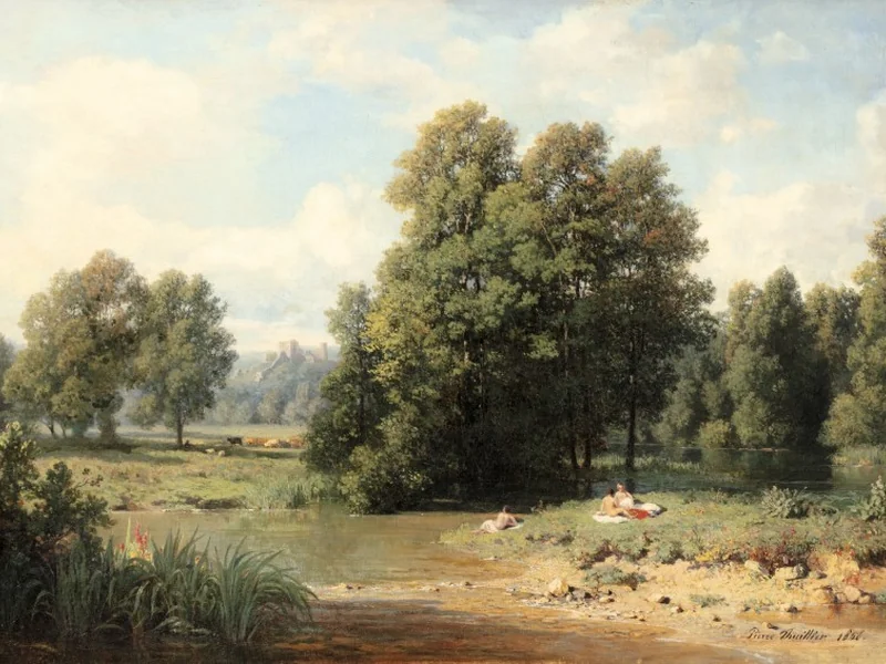 1799-Pierre Thuillier - Paesaggio